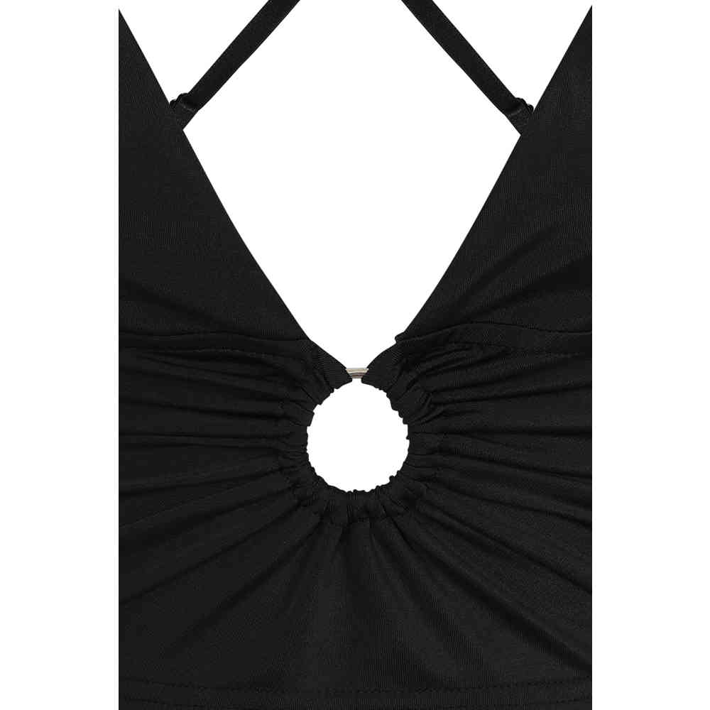 Banned - Melantha Crop top - Noir